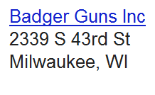 hengel - 55 badger guns